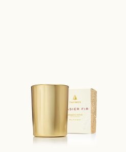Frasier Fir® Gilded Gold Votive Candle