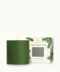 Frasier Fir® Pillar Candle. Small