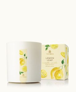 Lemon Leaf Poured Candle