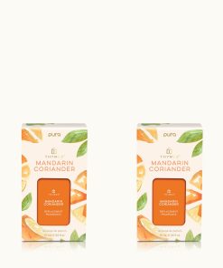 Mandarin Coriander Pura® Diffuser Refill 2-Pack Bundle