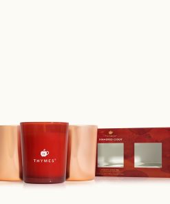 Simmered Cider Aromatic Votive Trio